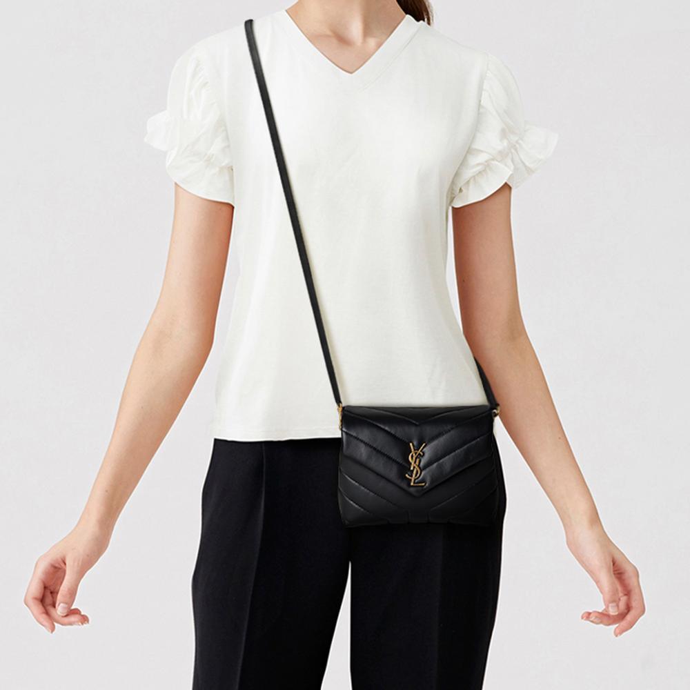 新作！SAINT LAURENT ルル ストラップ バック 467072DV706